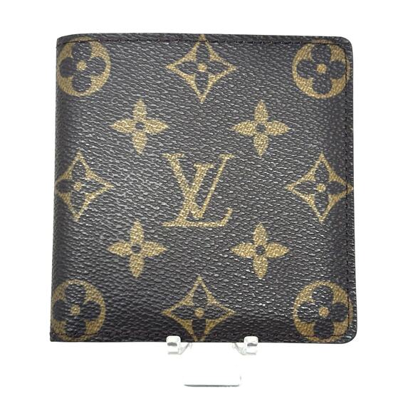 Louis Vuitton LV Monogram Slim Profile Bifold Wallet Card Holder - Picture 1 of 12